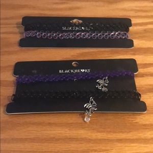 Black heart Chockers